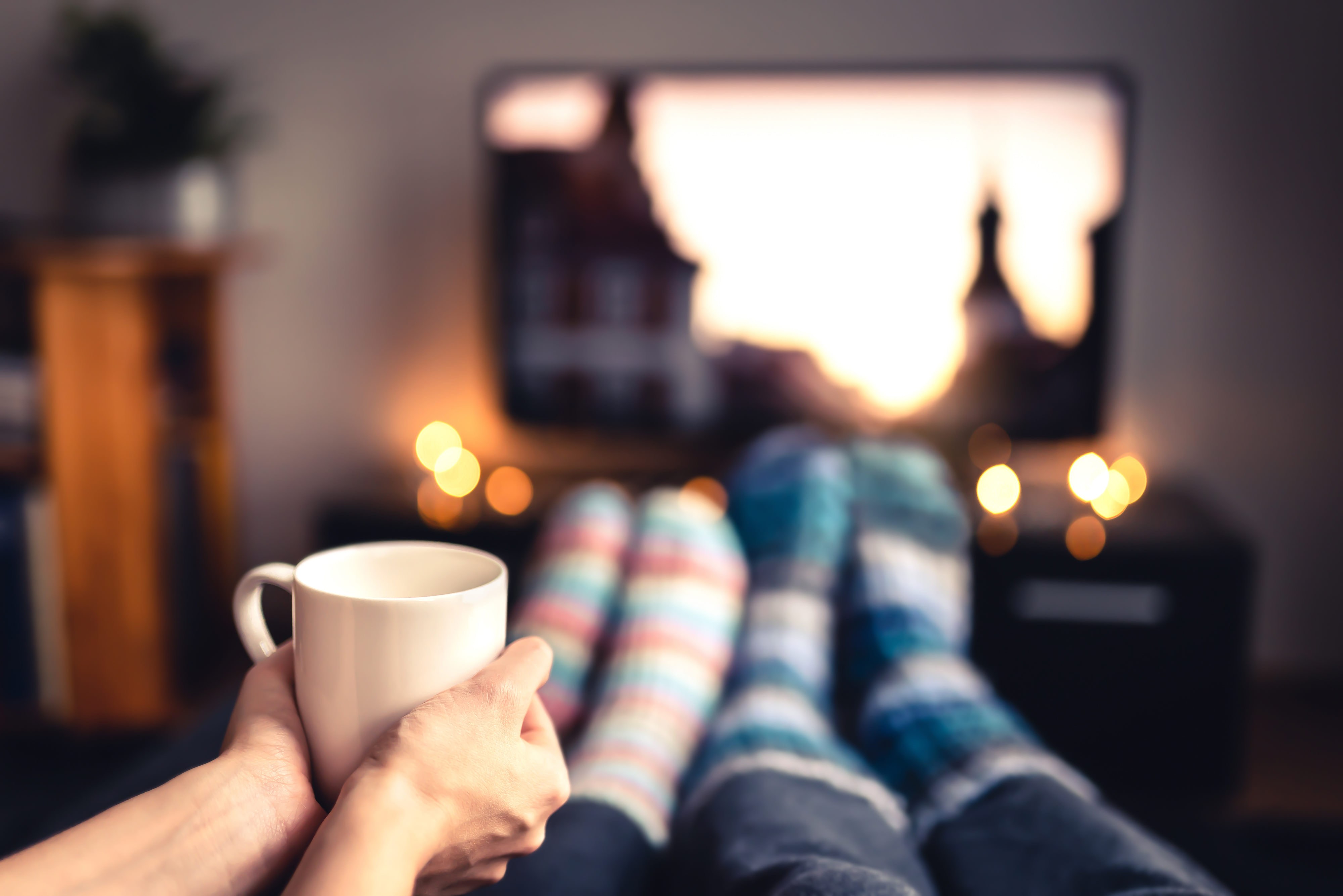 Watching TV